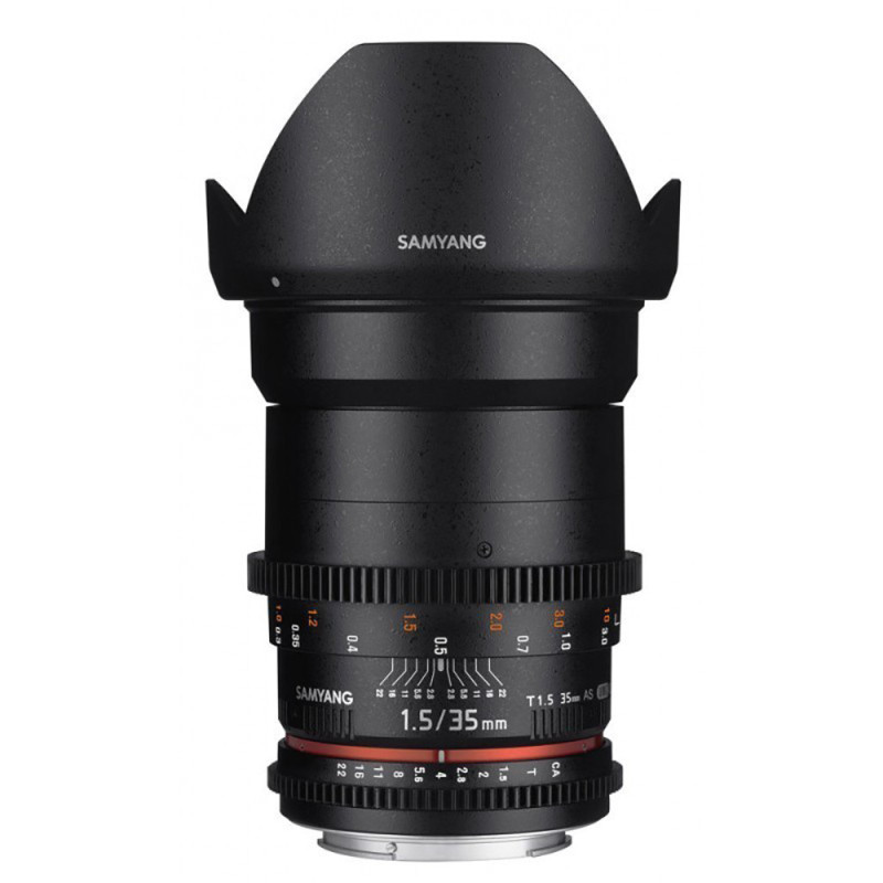 Objectif ciné Samyang 35 mm T1.5